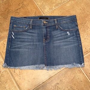 Flying Monkey jean skirt